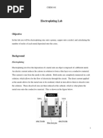 Electroplating Lab Final