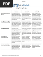 Quick Rubric