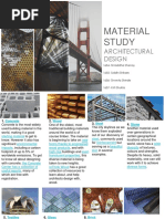 Material Study: Architectural Design