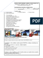 Atividade Avaliativa Tipos de Sujeitos