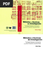 Métodologias y Tecnicas de Investigación