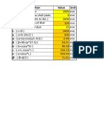 General Calculations