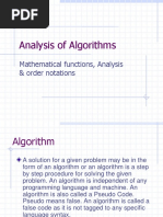 Lecture 05 - Priori & Postiary Analysis PDF