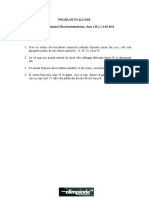 2011 Matematica Concursul 'Micul Matematician' Clasa A II-A Subiecte