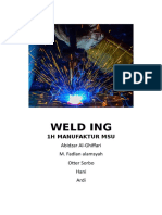 Mind Mapping of Welding