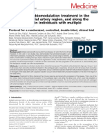 Effect of Photobiomodulation in Multiplesclerosis