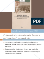 Homens Livres Na Ordem Escravocrata (1964)