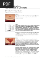 Lovemarks Academic Module 1 Teaching Notes