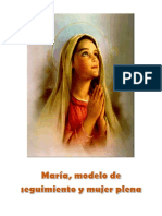 Tema 3 - María, Modelo de Seguimiento y Mujer Plena