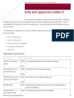 Electrical Standards and Approved Codes of Practice - Electrical Safety at Work