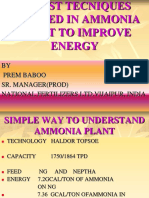 BY Prem Baboo Sr. Manager (Prod) National Fertilizers LTD, Vijaipur, India