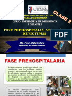 Clase 2 - FASE PRE HOSPITALARIA