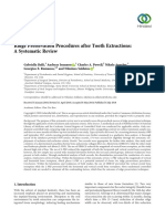 Review Article: Ridge Preservation Procedures After Tooth Extractions: A Systematic Review