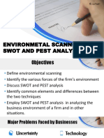 Environmental Scanning