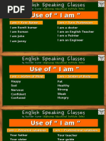 Spoken English Flash Cards