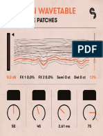 Ableton Wavetable Patches