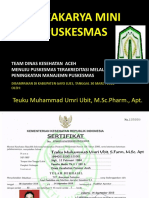 LOKAKARYA MINI MP Aceh