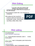 Rna Editing