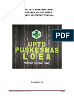 Profil Uptd Puskesmas Loea Tahun 2018