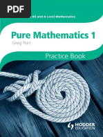 Cambridge International AS and A Level Mathematics Pure Mathematics 1 Practice Book PDF