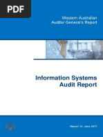 Information Systems Audit Report: Western Australian Auditor General's Report