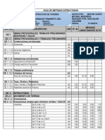 Hoja de Metrados Estructuras Final