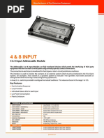 4 & 8 Input Addressable Module