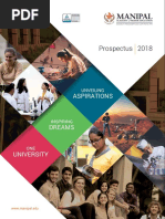 MAHE Prospectus 2018 PDF