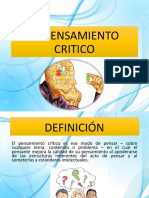 El Pensamiento Critico