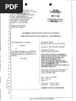 Spence Filing Disputing Wade/Finaldi's Subpoena