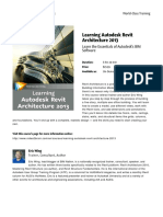 Learning Autodesk Revit Architecture 2013 PDF