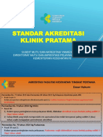 Standar Admen Akreditasi Klinik Pratama 23 Ags 2017 