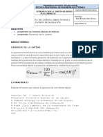 Practica 2 - Inalambricas - Ganancia - 2019