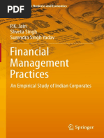 (India Studies in Business and Economics) P.K. Jain, Shveta Singh, Surendra Singh Yadav (Auth.) - Financial Management Practices - An Empirical Study of Indian Corporates (2013, Springer India) PDF