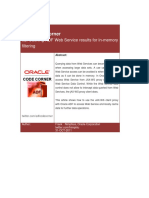 ADF Code Corner: 92. Caching ADF Web Service Results For In-Memory Filtering