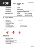 Safety Data Sheet (SDS) Xylene 1. Identification: GHS Classification Hazard Class Hazard Category