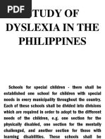 Philippines Dyslexia MARCH 5