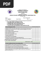 Search For Most Prepared School 2017 Monitoring Tool