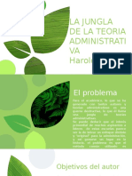 Taller Análisis La Jungla de La Teoría Administrativa