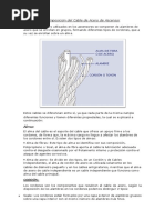 Estructura y Composición Del Cable de Acero de Ascensor