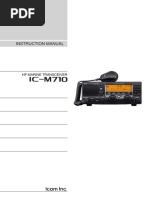 Instruction Manual: HF Marine Transceiver