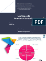 Etica y Regimen Juridico Comunicación Social en Venezuela