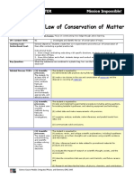 Conservation of Matter Lab