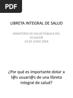 Libreta Integral de Salud - Presentación - 22062016