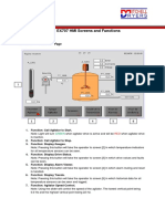 EXOR EX707 HMI Screens and Functions