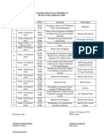 Agenda Kegiatan Pimpinan