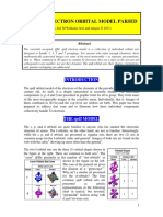 The SPDF Electron Orbital Model Parsed