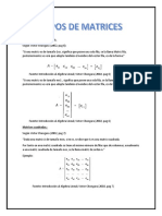 Teoria de Matrices