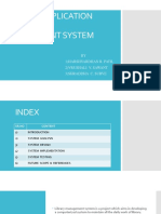Desktop Application For Library Management System