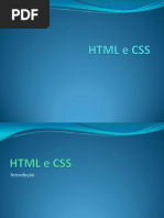 Aulas 01 HTML e CSS PDF